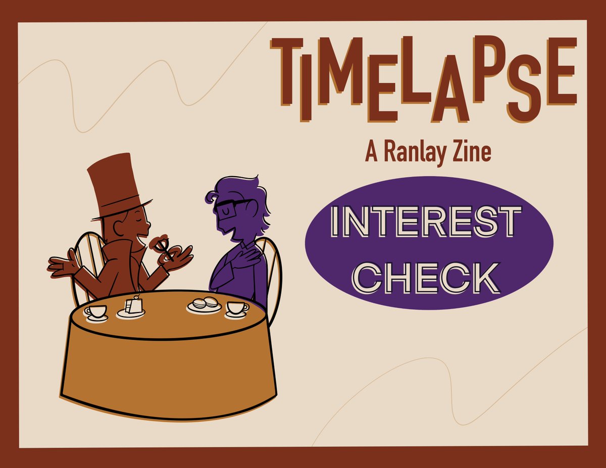 ranlayzine's tweet photo. Congratulations! You have solved the puzzle of where to find our interest check: it's today! Here and now.
β Interest check can be found here: https://t.co/LeAdtXCeIu
#ProfessorLayton #Ranlay #γ¬γ€γγ³ζζ
And a very happy pride month on behalf of our favorite gays. https://t.co/QISM2hCDGa