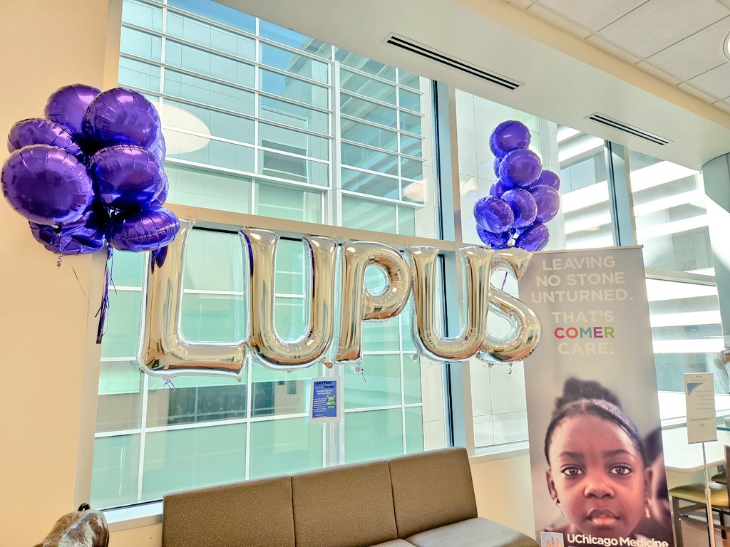 WE DID IT!  #31DaysofPurple

How to continue #LupusAwareness? 
💜Advocate 
💜Educate
💜Research
 
@ComerChildrens  #KidsGetLupusToo #WalktoEndLupus team would love your support! support.lupus.org/site/TR/WTELN/…

💜See you next May! #PutonPurple for #LupusAwarenessMonth & #WorldLupusDay