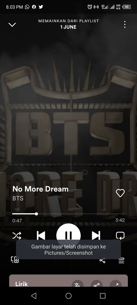 RaraSuni's tweet photo. @7btsupdates Saat ini Spo aja 💜

BULLETPROOF RE-DEBUT
#FestaWeeksParty https://t.co/2y6Yg80WDt