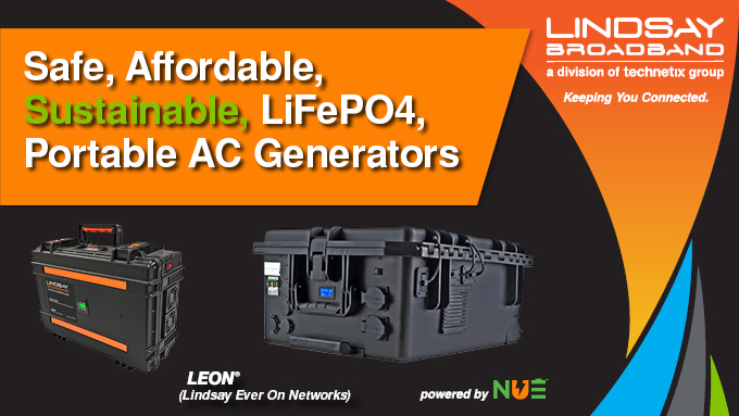 LindsayBroadb's tweet photo. @LindsayBroadb’s (a division of @TechnetixGroup) portable AC generators provide a safe, green, affordable alternative (LiFePO4 battery with a high efficiency AC inverter) to small portable gas generators without compromising power or performance.  https://t.co/4xwHWtMtQ5 https://t.co/gIJOlAnpke