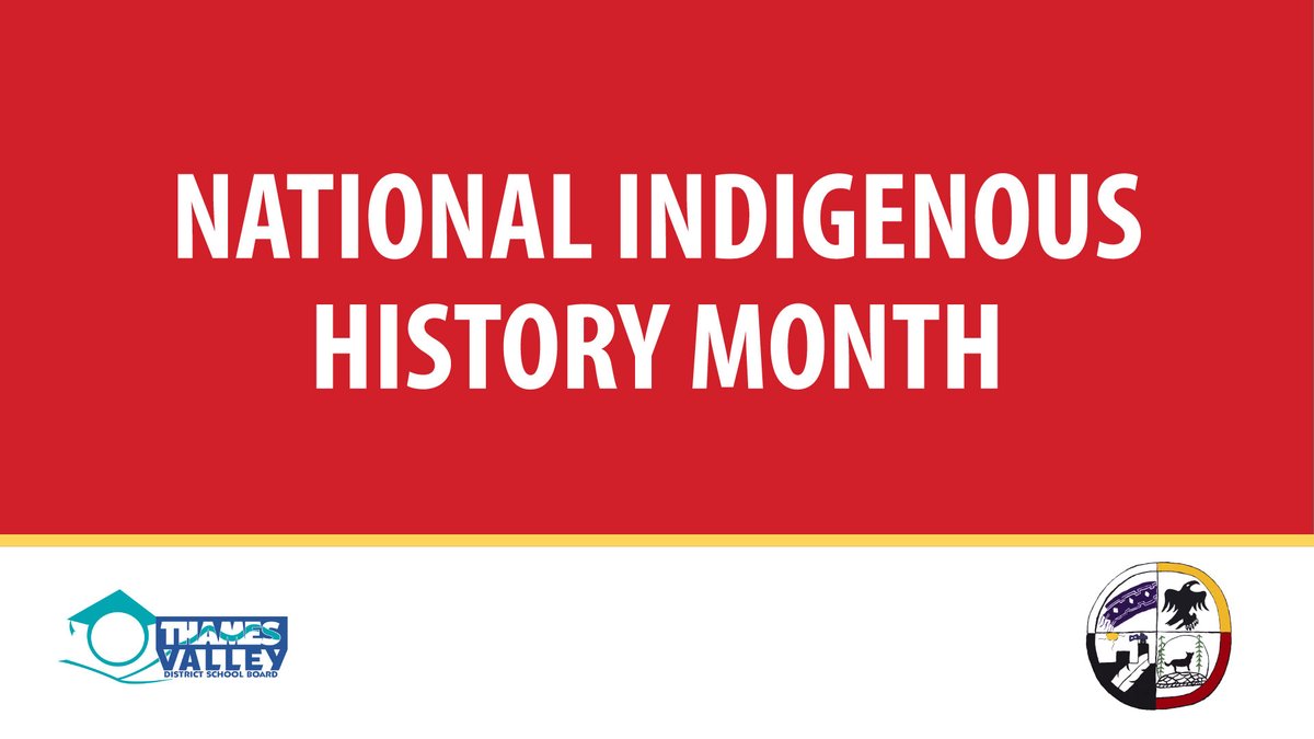 June is National Indigenous History Month. 

It's important for all schools to recognize this month by sharing more about Indigenous histories and the strength of present-day Indigenous Peoples and Nations.

Resources are available at: sites.google.com/gotvdsb.ca/tvd…