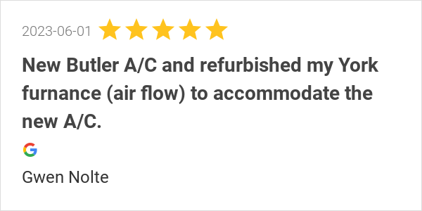 Butler Heating, Air Conditioning & Plumbing tweet media