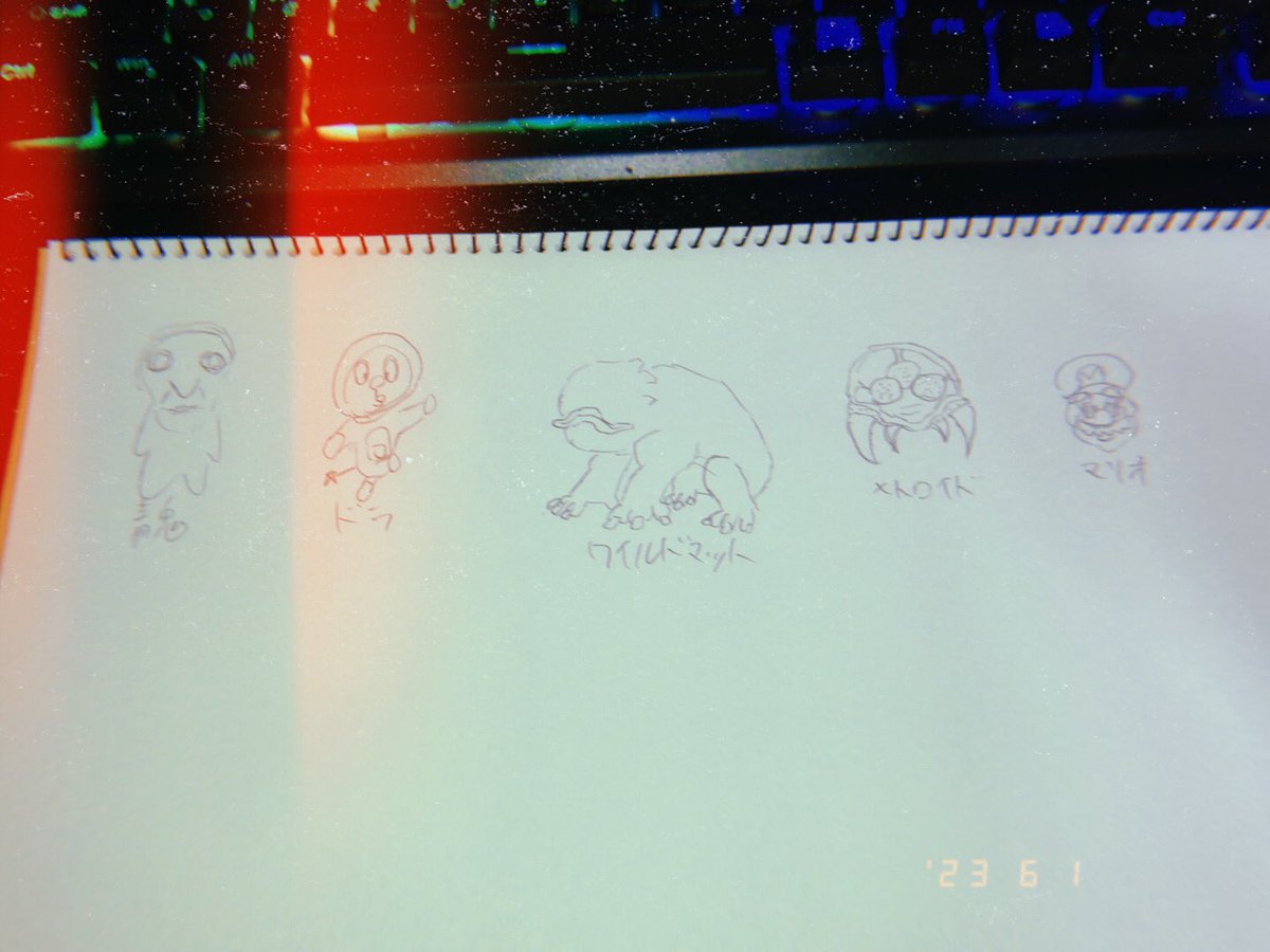 anige7777's tweet photo. そしてこれは子供の頃から無限に描いてた面々 https://t.co/hxdyGdmqih