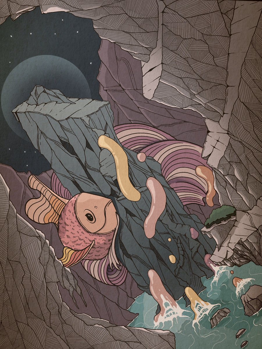 Alerta! The first piece of my new series, 'Feinland' on <a href="/exchgART/">Exchange Art</a> has minted and listed 💥

The Ranchu

1 SOL reserve // 24 hrs auction

Link below 🔻