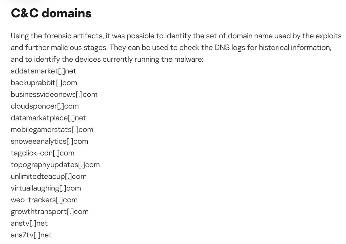 #iOS devices targeted with previously unknown malware via @securelist #iOSTriangulation

securelist.com/operation-tria…