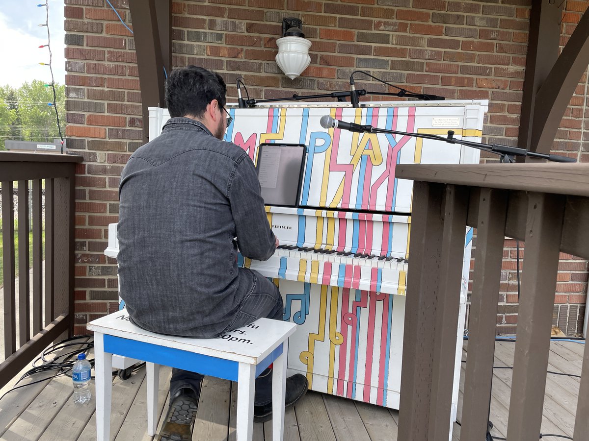 Thanks to everyone who came out to enjoy the piano stylings of Steve Fletcher from #yyc at yesterday's Picnic at the Piano. The next concert is June 14. <a href="/townofokotoks/">Town of Okotoks</a> #okotoks