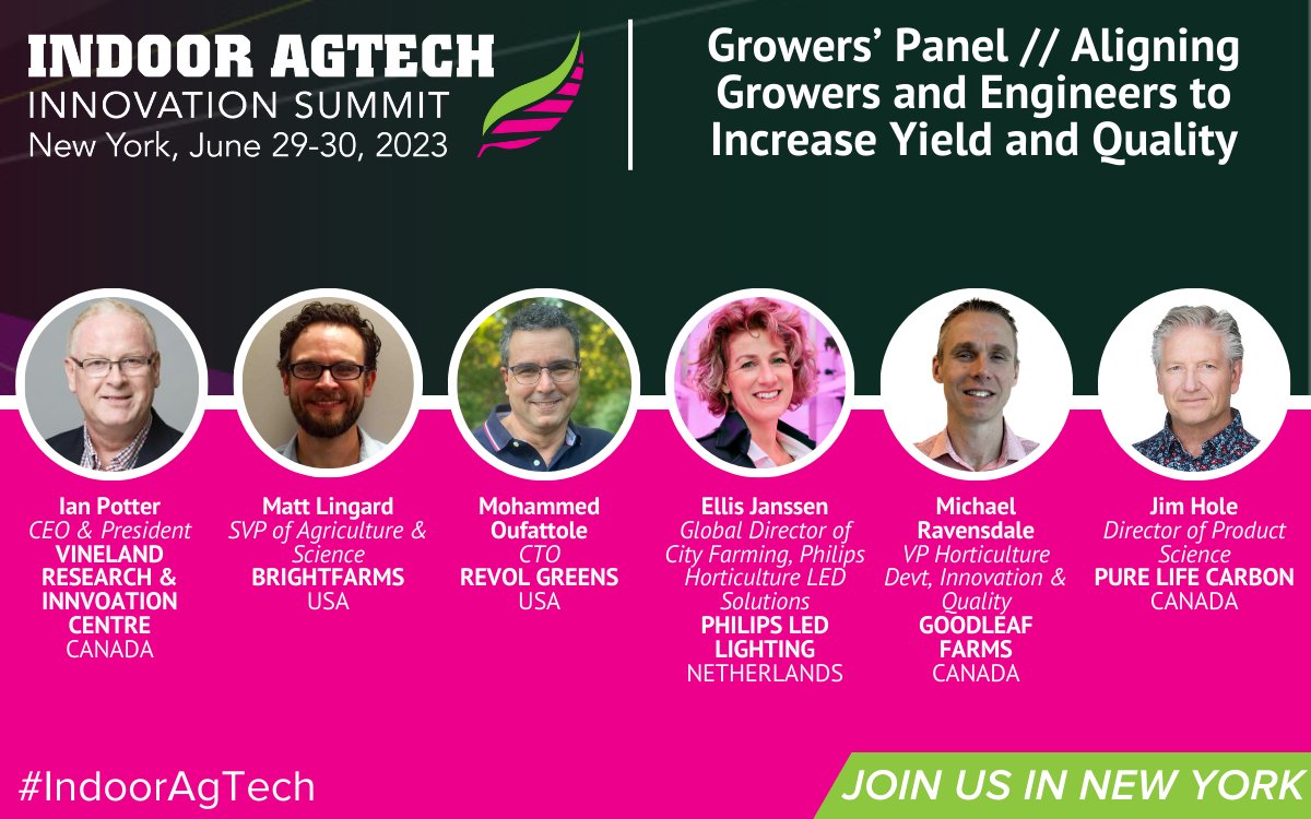 How are sensors and artificial intelligence allowing faster and more effective development of seed genetics and growing methods for indoor growing?

This panel at #IndoorAgTech will explore how engineers can work with the farming cycle and support growers: bit.ly/3KcOsWm