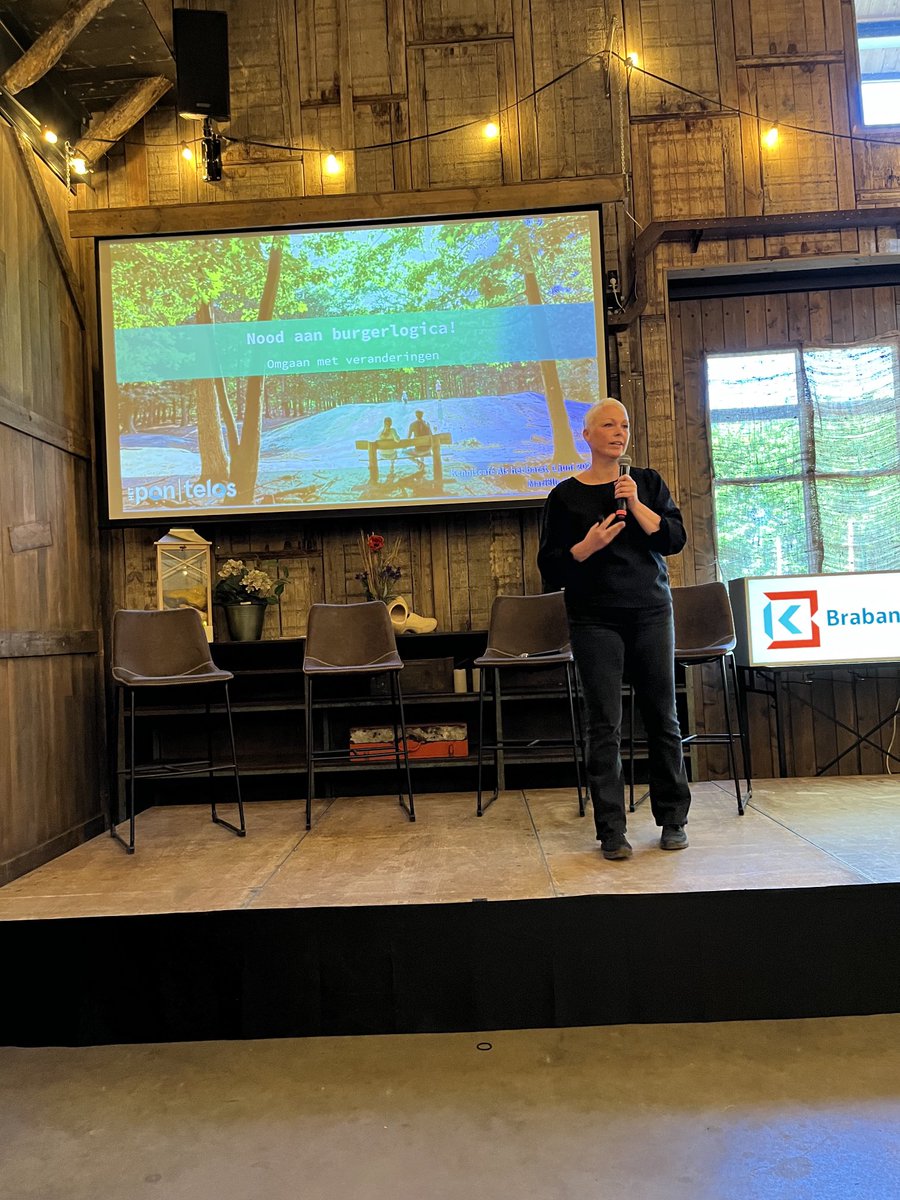 En we gaan door met Mariëlle Blanken van het ⁦<a href="/hetpontelos/">Het PON & Telos</a>⁩ met een pleidooi voor meenemen van ‘burgerlogica’ in beleid. En ja, het is tijd voor revolutie zegt zij. #alshetbarst