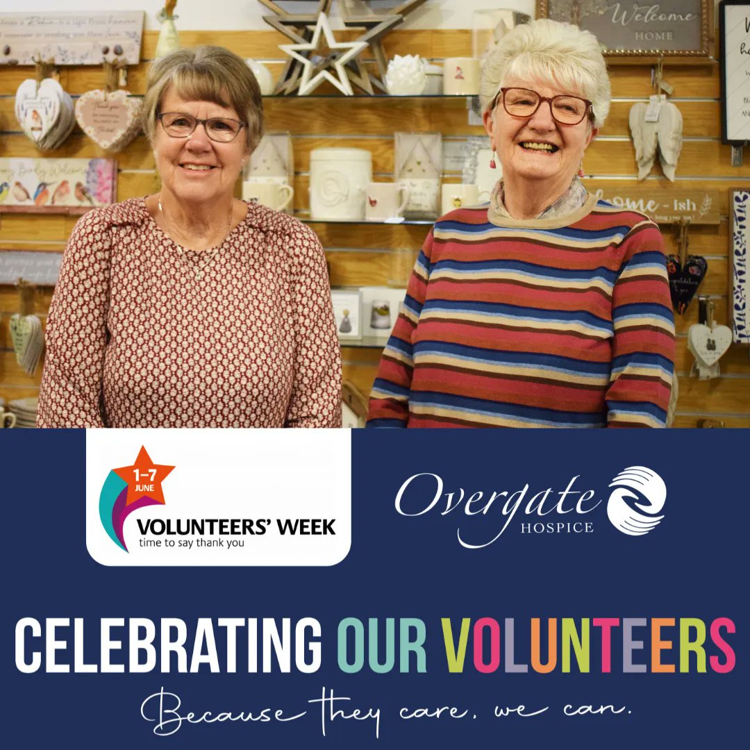 Meet two amazing people who have dedicated a quarter of a century to Overgate Hospice. 

Sylvia and Christine share their story with us about how their volunteering journey began and why they are still here 25 years later. 

Read their story here