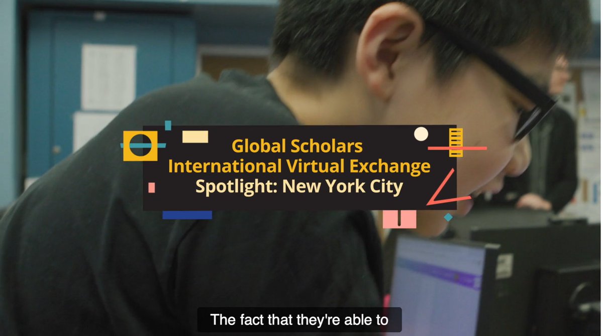 GlobalCitiesOrg's tweet photo. NEW! We thank the students, teachers &amp; leaders of NYC’s Middle School 74 @TEAM74Q for welcoming us in their classrooms to see Global Scholars in action. We could not ask for more eloquent champions of international #virtualexchange &amp; #globalcompetency! ✨https://t.co/rmzkbowRbV https://t.co/jS9cJVyAeP