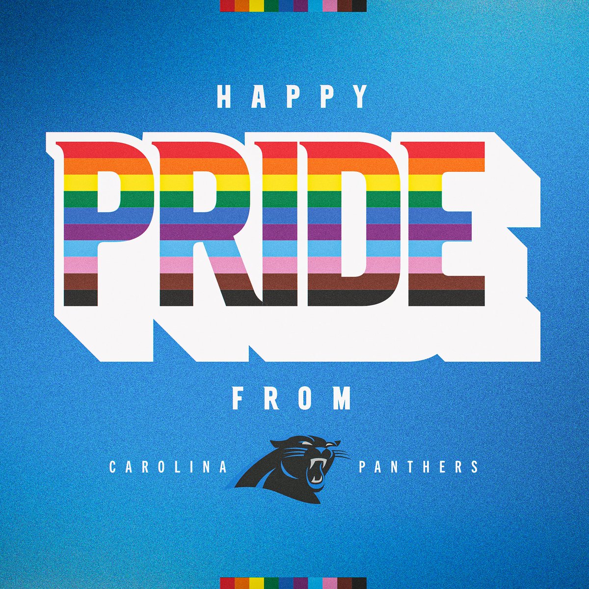 Panthers's tweet photo. Happy Pride 🏳️‍🌈 https://t.co/QY1xtcklAc