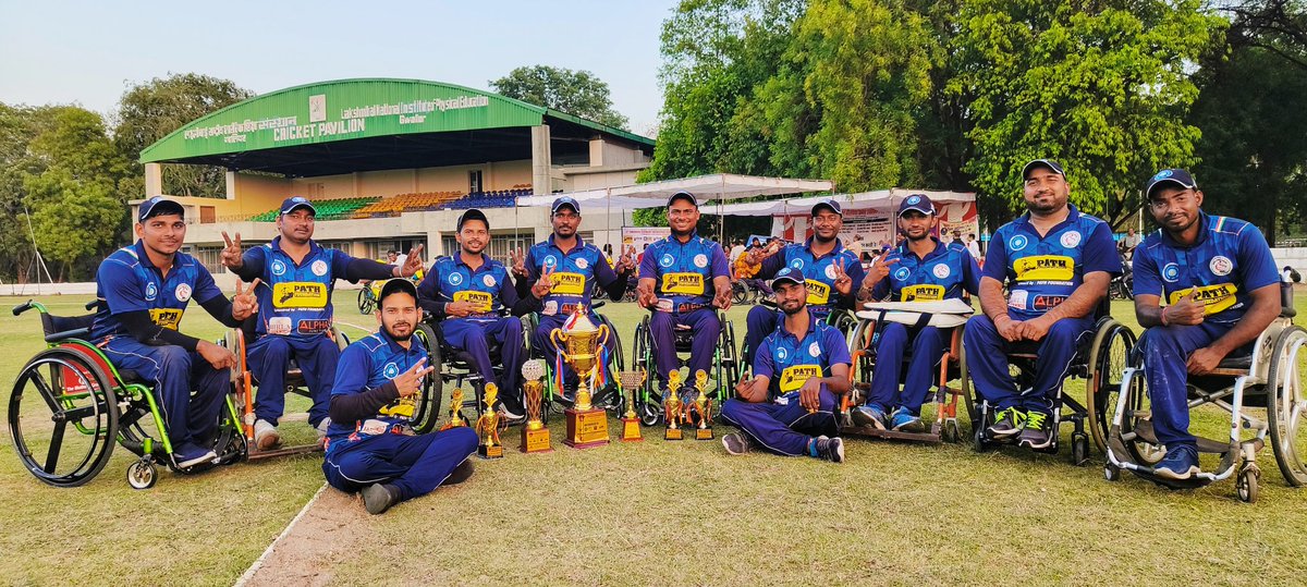 wc_Delhi's tweet photo. Delhi Wheelchair Cricket Team won the 8 State T-10 Championship 🏆 ♿  🏏

Man of the Series @Smalik_wc 

@BCCI @abhai79 @dcciofficial @ICC @delhi_cricket @rohanjaitley @GautamGambhir @ArvindKejriwal @ianuragthakur https://t.co/GJKbcsoiqr