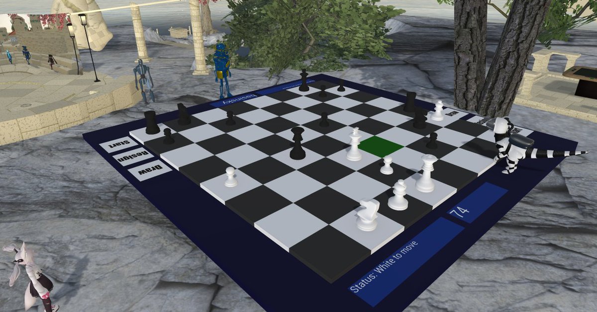 We're in the open... Overte.org. #opensource #metaverse #virtualreality #VR #Desktop #overte 

Chess anyone...?