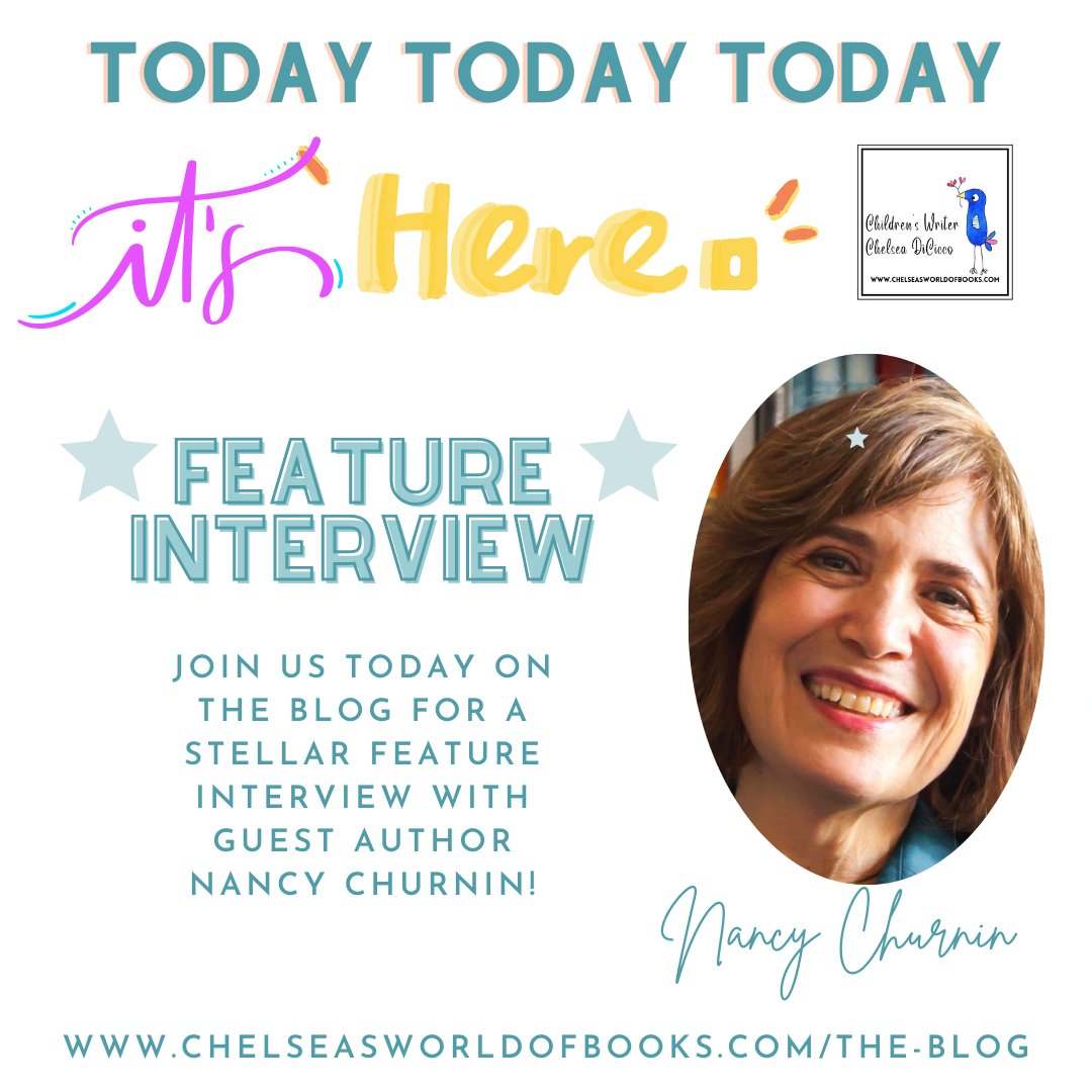 Join us today on the blog for a stellar Feature Interview with guest author Nancy Churnin @nchurnin !

chelseasworldofbooks.com/2023/06/01/jun…

#KIDLIT #WRITERS #WRITINCOMMUNITY #AUTHORINTERVIEWS #NANCYCHURNIN
