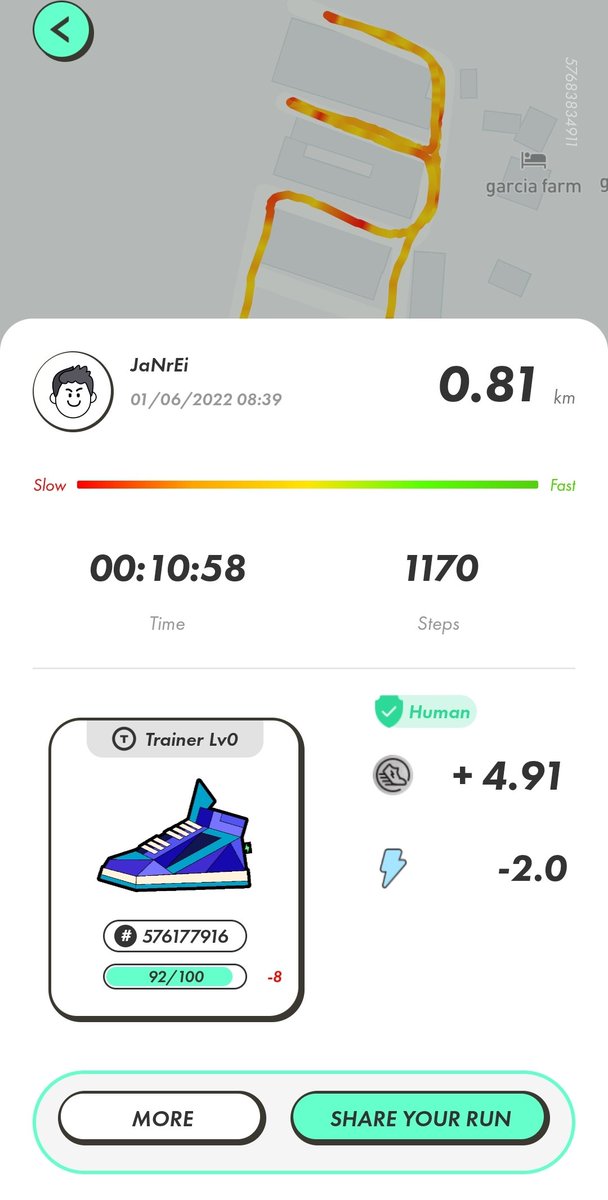 engrjrts's tweet photo. Then vs. Now.
1 Year Apart.
First #STEPN session with my GST Common Trainer shoes vs my current GMT Uncommon Trainer shoes.
#TeamTrainer all the way!
First Year Anniversary with @Stepnofficial
#ThrowbackThursday #ThenVsNow #HappyAnniversary #TrainerShoes #GST #GMT #MoveAndEarn https://t.co/uwYn41lCn3