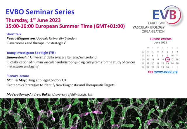 #EVBO Seminar Series! #proteomics #biomarkers