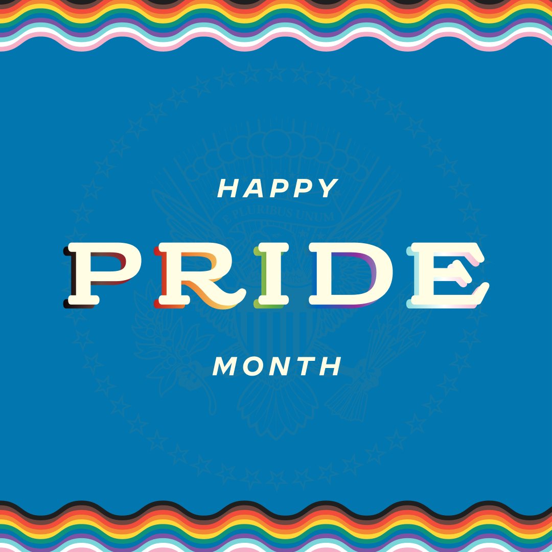 Happy Pride, America. This month, in the face of cruel attacks on LGBTQI+ rights across the country, we celebrate the LGBTQI+ Americans who are fiercely and unapologetically fighting for freedom and equality – and reaffirm that their rights are human rights.