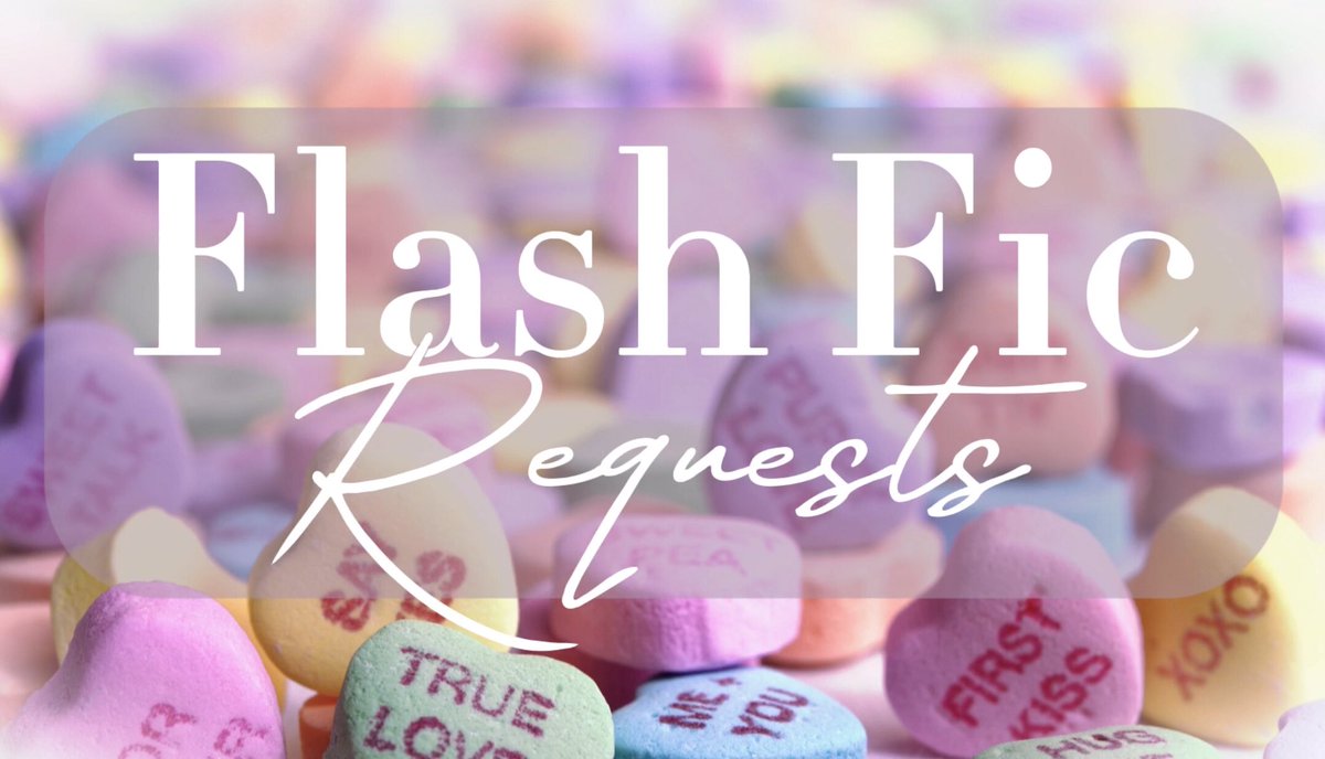 Want me to write you a little something? Throw your suggestion in the hat here - ko-fi.com/post/Flash-Fic…