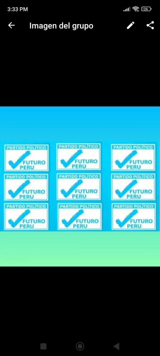 JeansrRubio's tweet photo. @PERU_LIBRE1 Partido político nuevo independiente no rojos no tradicionales fuera sendero https://t.co/K5O3wRAkWL