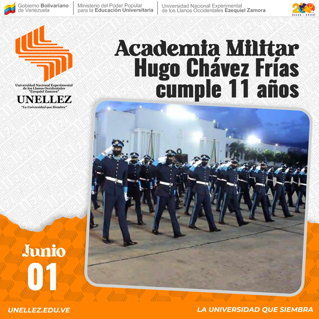 UnellezOficial_'s tweet photo. #Efemérides | Los cadetes bolivarianos del Ejército, Armada, Aviación Militar y de la Guardia Nacional, pueden formarse y egresar con el grado de Teniente o Teniente de corbeta de Comando de Tropa, próximos al título de Licenciados en Estudios Militares en el Comando de Tropas. https://t.co/bfLBciWqvQ