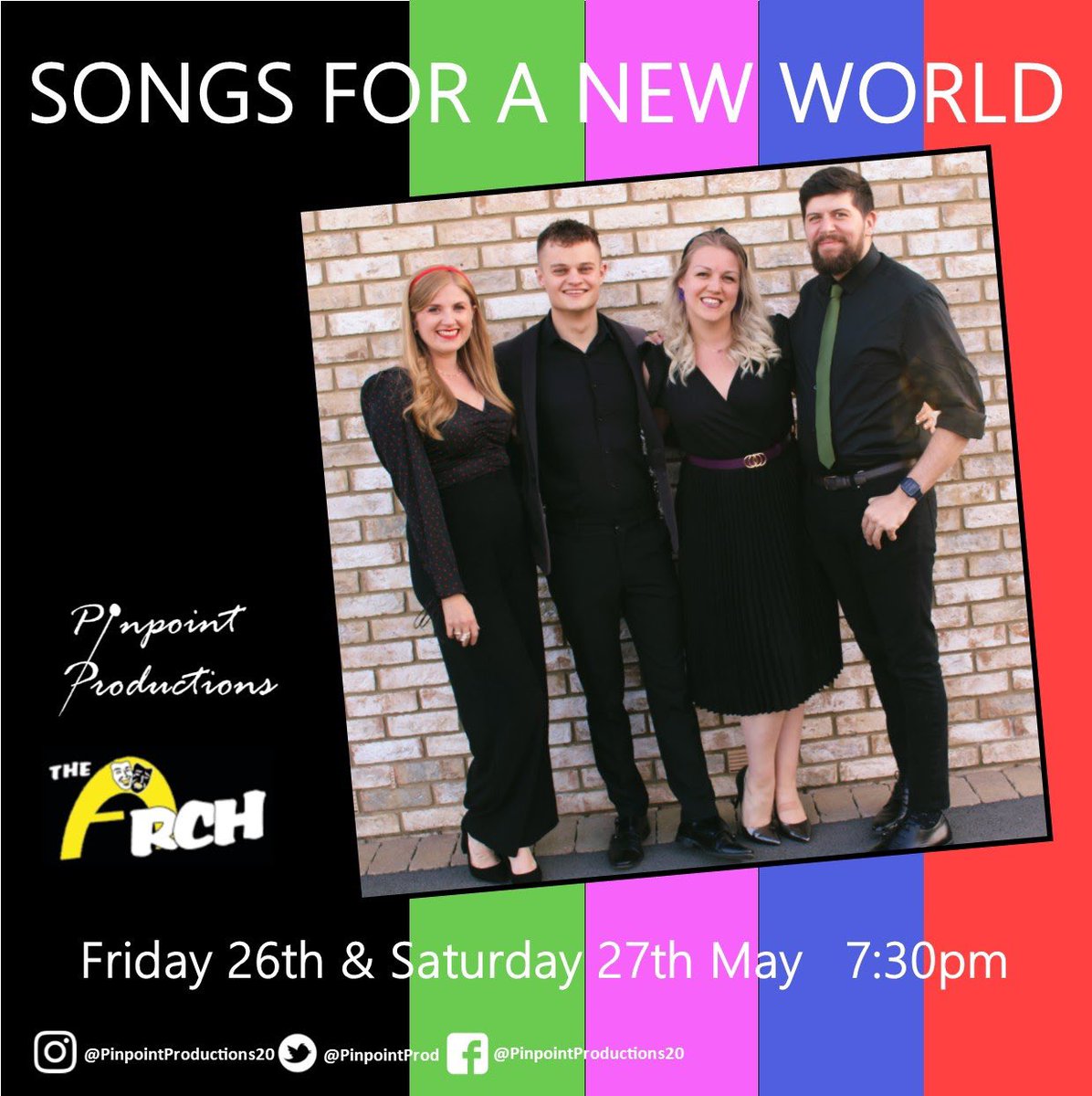 @pinpointprod had an amazing week performing Songs for a New World at The Arch. Thank you to all our audiences for your amazing support and feedback. 

Our next exciting project coming soon!