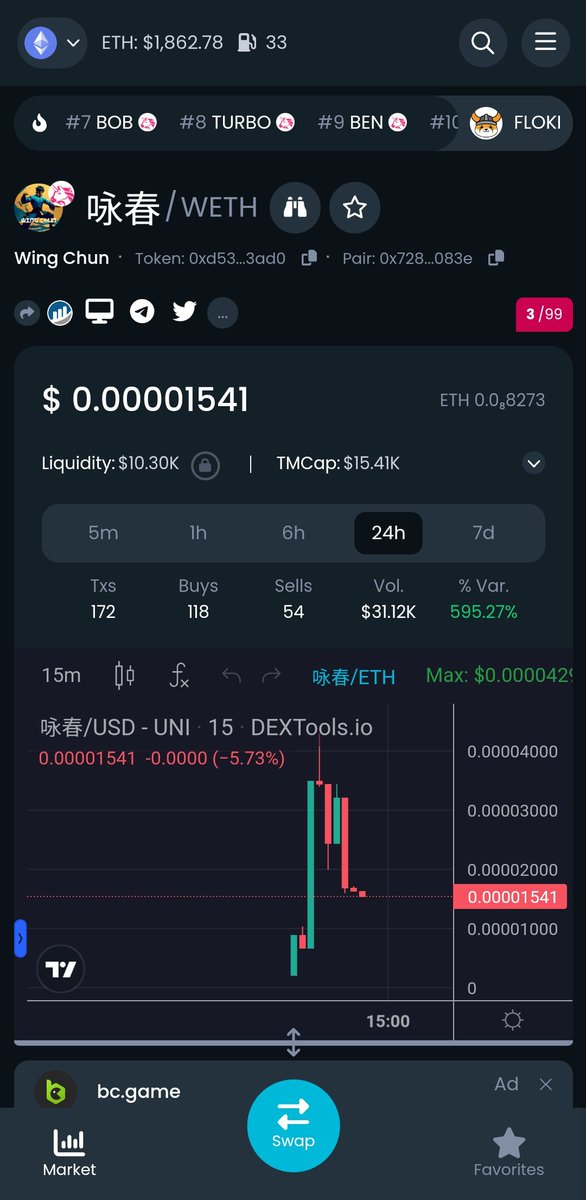 Wing_Chun_Coin's tweet photo. Dextools socials updated 

#eth #EVERMOON #CHOW https://t.co/7CMKJQCmLZ