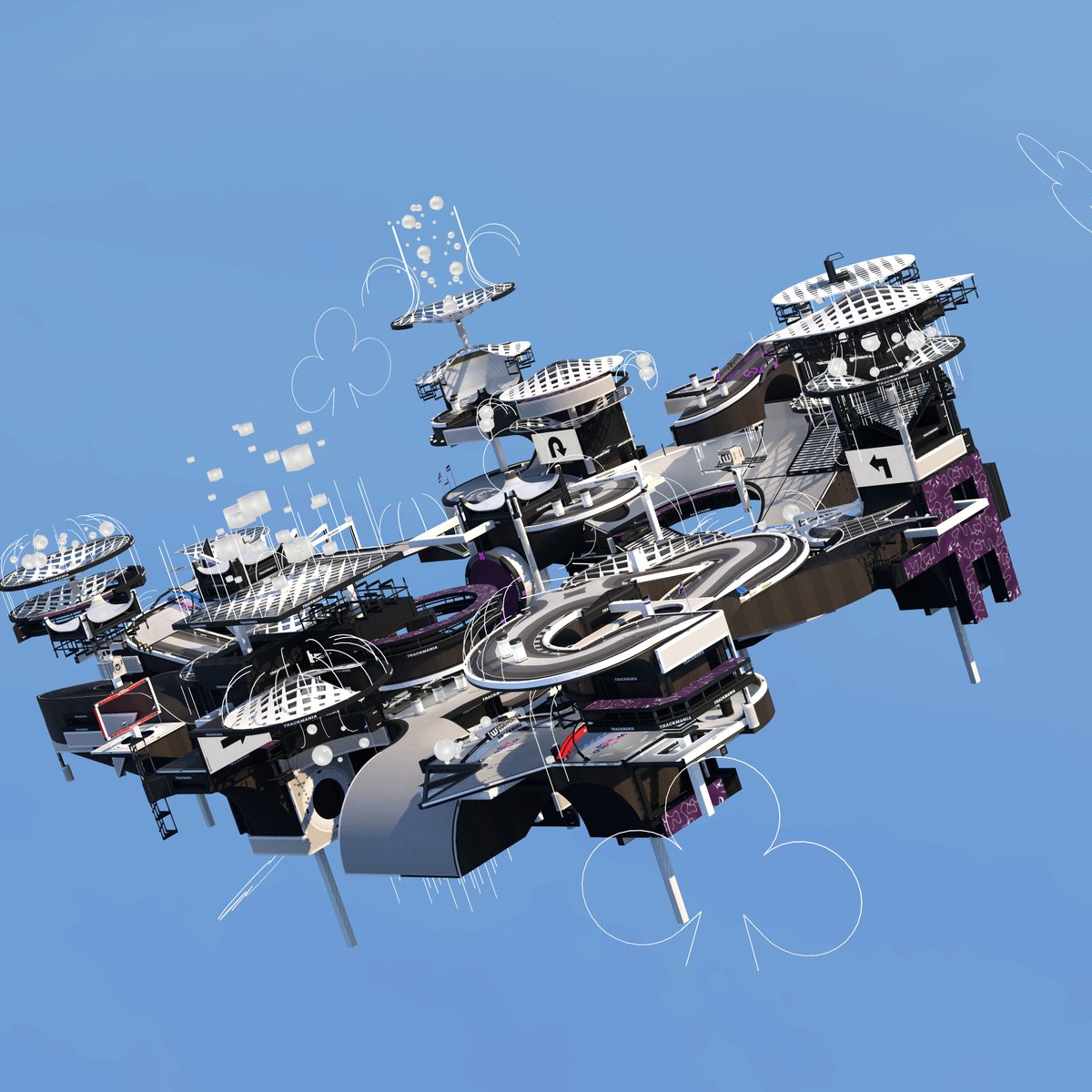 Time to come back to Trackmania mapping, with this short-tech creation for the Evo Pride 2023 campaign.
Check it out here👉trackmania.exchange/s/tr/109599