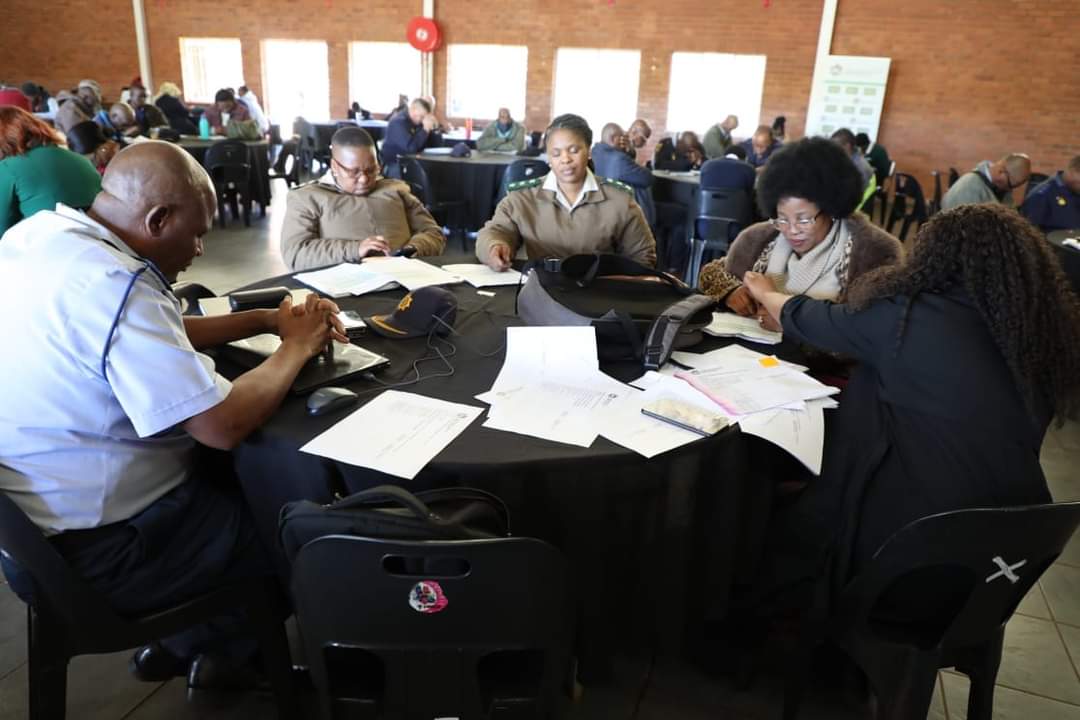 DCSL UMgungundlovu District Office held a two day, uMshwathi Anti-Crime Stakeholders Engagement at New Hanover Community Hall, focusing on topics such as - Strengthening Community Police Forums , Community Safety Forums and other Crime Prevention Structures. 

#LeavingNoOneBehind