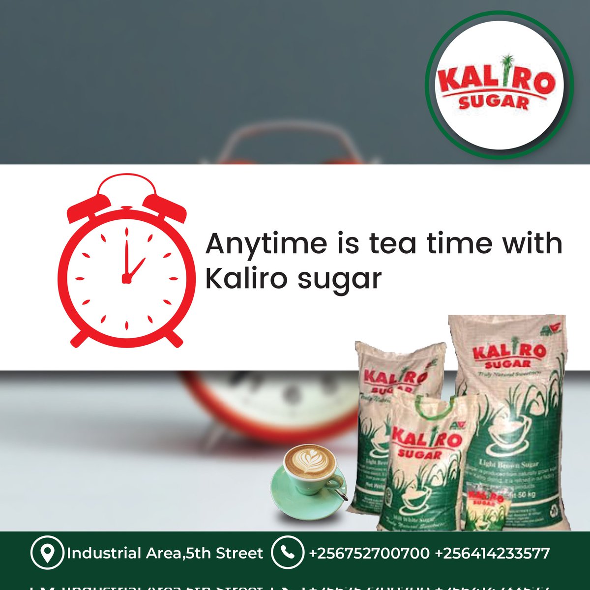 SugarKaliro's tweet photo. Anytime is tea time with Kaliro Sugar
#Sweetness
#Beverage
#Ugandanmade
#Pocketfriendlyprice
#Alamgroup https://t.co/h3TRC2fthM