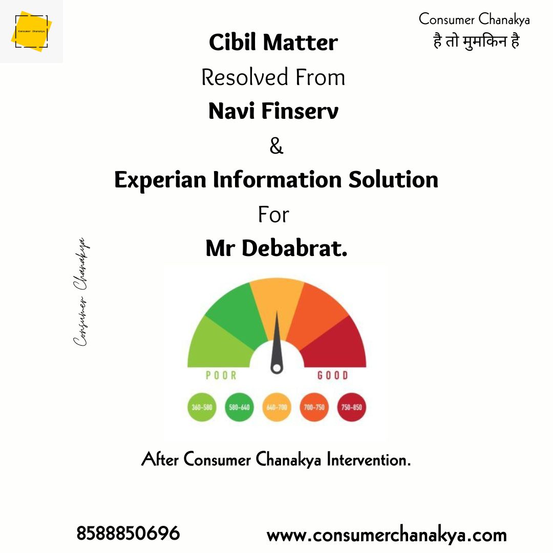 consumerchankya's tweet image. Cibil Matter Resolved From Navi Finserv &amp;amp; Experian Information Solution.

consumerchanakyablog.wordpress.com/?p=2325

#consumerchankaya #consumercomplaints  #onlineresolution #cibil #cibilmatter #navifinserv #experianinformationsolutions #cibilscore  #loan #resolved #chennai