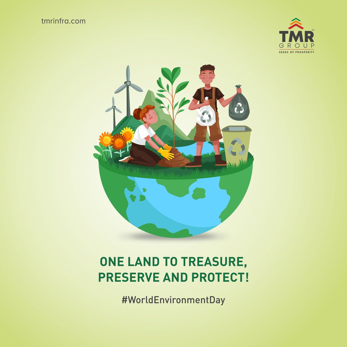 This June 5th, we invite you to join us as we pledge to preserve and conserve our Earth with conscious steps, for a happy healthy future.
TMR Group wishes you all a happy #WorldEnvironmentDay.
.
.
#Earth #HealthyFuture #TMRGroup