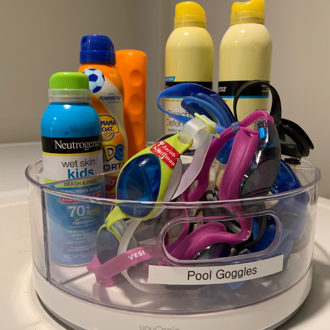 It's heating up on the Main Line😎

This @YouCopiaInc turnstyle is can’t miss 
for keeping us safe for sun & fun!  

#gettingorganizedonthemainline #mainlineprofessionalorganizer #justcallcarrie #mainlineparent #organizedliving  #summer #pool #sunscreen #poolessentials #sunandfun