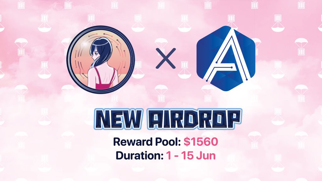 💵Our Airdrop is live!

Participate in our Airdrop and earn 2 USDT for doing tasks.

Airdrop: 
t.me/WaifuAIAirdrop…

Airdrop token rewards will be distributed to your wallet address on June 18th and 600 lucky random participants will be rewarded.