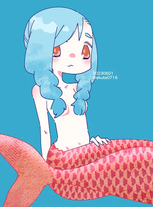 食べたい、人魚の刺身 
