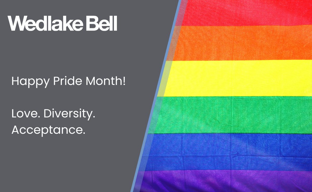 Happy PRIDE month!

This year's Pride Month is especially important to us as we were excited to launch our very own LGBT+ Network, committed to providing support, resources, and education for our LGBT+ community and allies.

#PrideMonth #LGBT #Equality