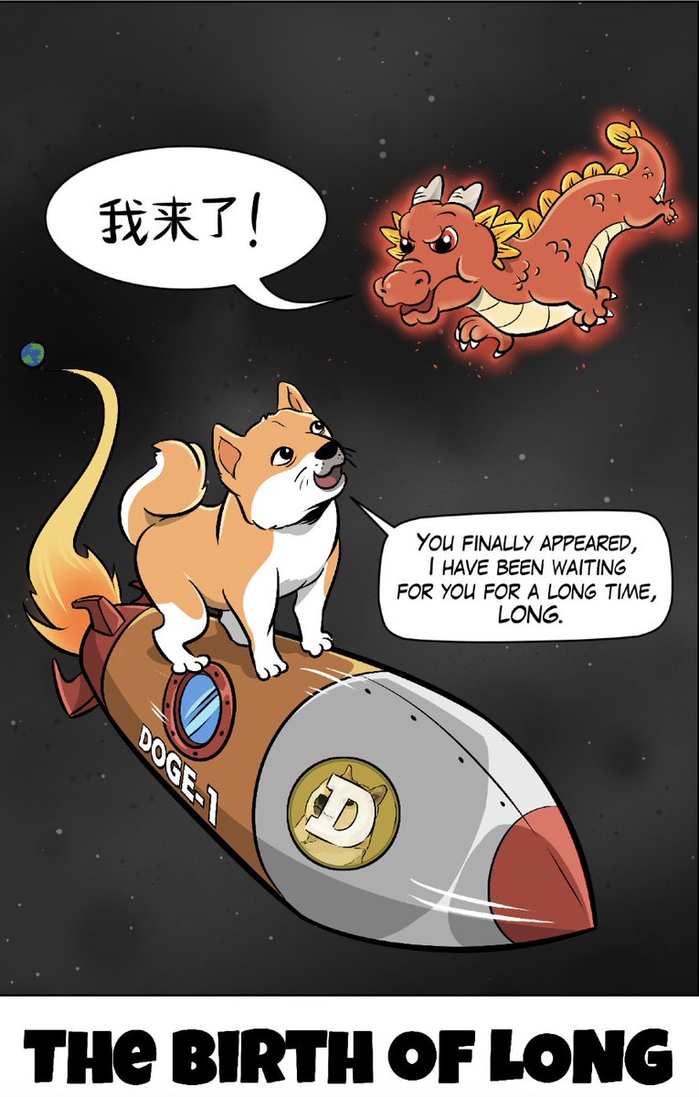 LongChinaErc's tweet photo. The Birth of LONG！@dogecoin
$LONG $DOGE https://t.co/6GskJujCLT