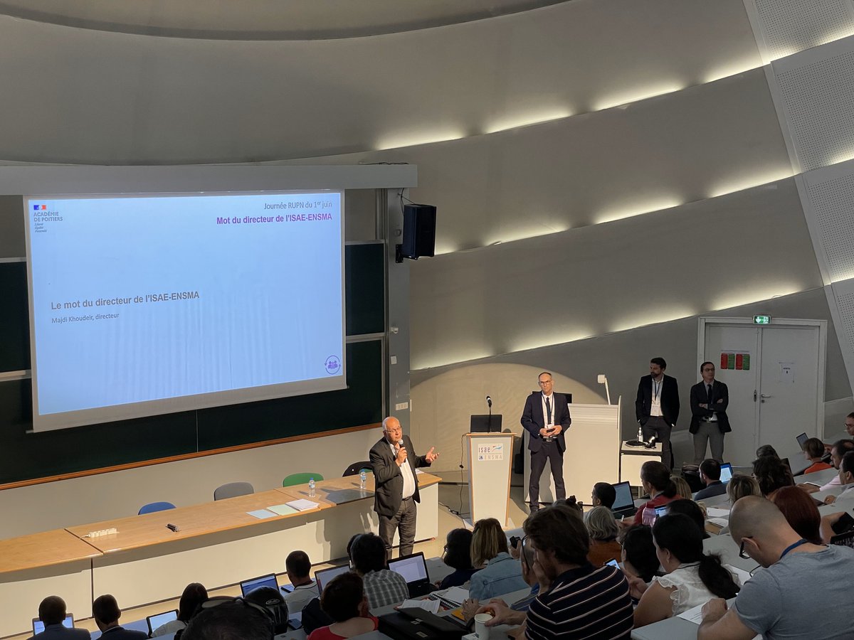 Khoudeir Majdi (@khoudeirmajdi) on Twitter photo Je suis très heureux d'accueillir aujourd'hui à l'<a href="/ISAE_ensma/">ISAE_ENSMA</a> les Référents et Référentes pour les Ressources et Usages Pédagogiques du Numérique des collèges et lycées publics <a href="/acpoitiers/">Académie de Poitiers</a>. #RUPNacPoitiers Je suis très heureux d'accueillir aujourd'hui à l'<a href="/ISAE_ensma/">ISAE_ENSMA</a> les Référents et Référentes pour les Ressources et Usages Pédagogiques du Numérique des collèges et lycées publics <a href="/acpoitiers/">Académie de Poitiers</a>. #RUPNacPoitiers