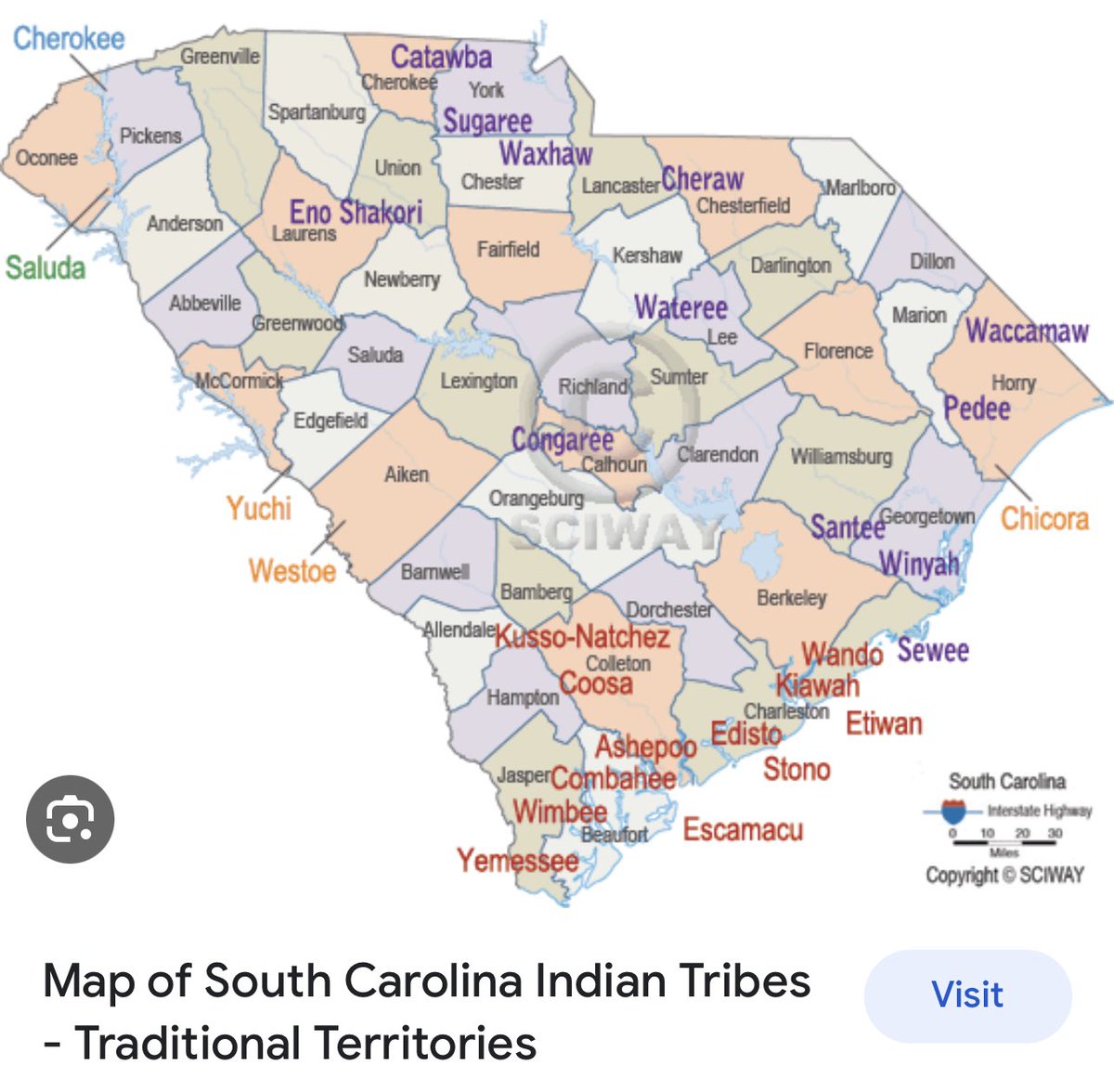 Lioness_luvv's tweet image. Reading about where I’m from gets interesting everyday. I’m from Wando, SC. We have a huge Native Indian history. Reason they gave Wando High Warriors it’s name and the Wando River. #Cusabo
