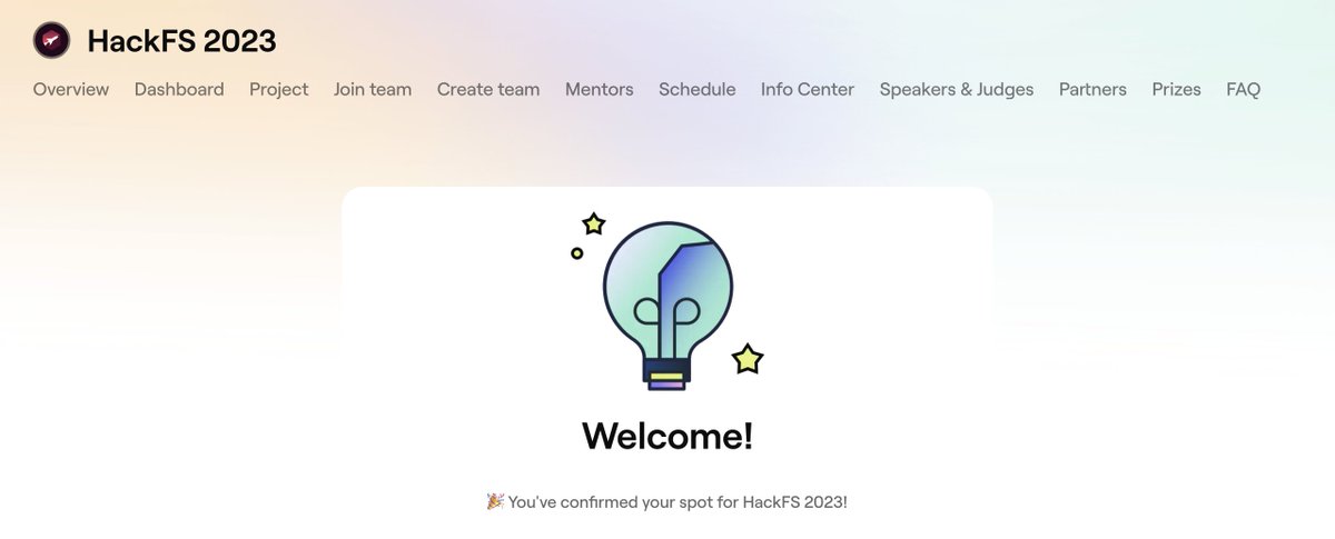 ¡Se logró! Estaré participando en el hackathon #HackFS2023 de @ETHGlobal 🔥🔥🔥🔥🔥🔥