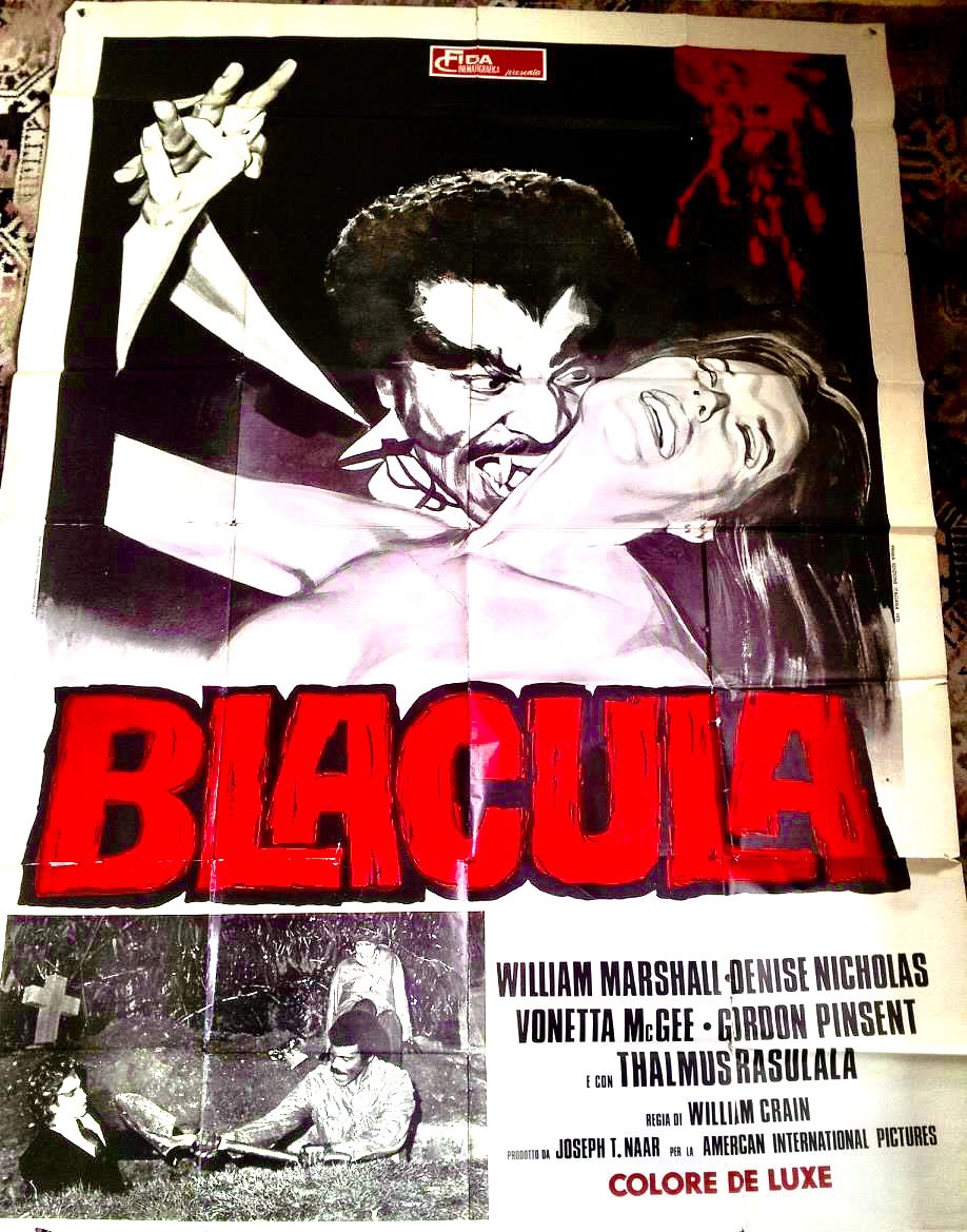 My massive French BLACULA poster!
