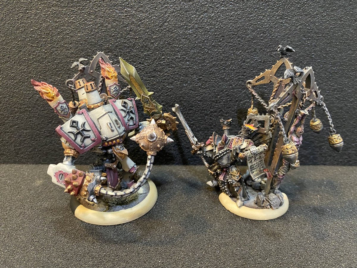 OrosWu's tweet photo. Scourge of Heresy, Reznik’s loyal servant. #warmachine #warmachinehordes #warmahordes #protectorateofmenoth #ウォーマシン https://t.co/pAQZ5k5gmo
