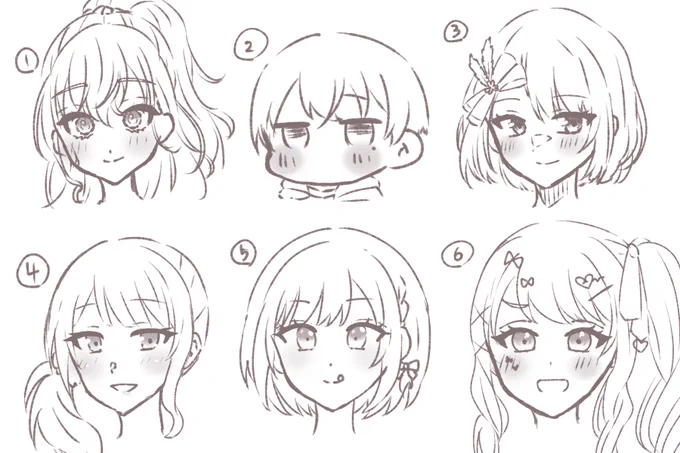 # いいねした人の絵柄を真似てバレたら負け  いいねありがとうございました!全然似せれてないです…. でもめっちゃ楽しかったです! (一部省略あり)