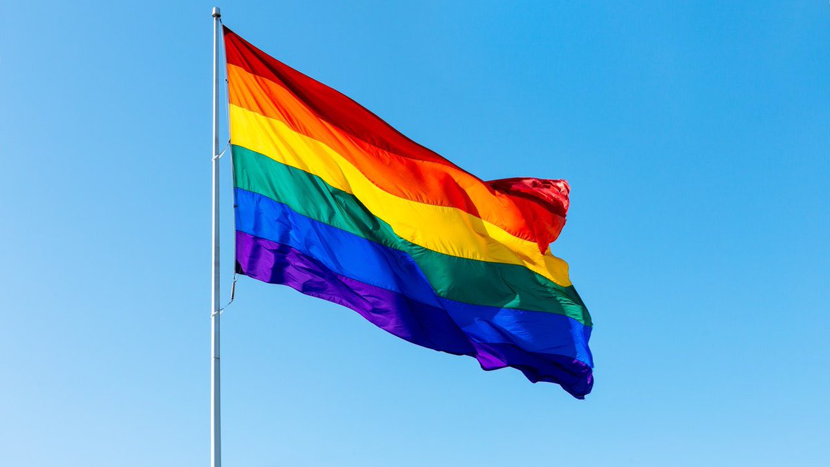 dalepartridge's tweet photo. THE RAINBOW FLAG: 

The rainbow-colored "pride" flag was created by the late Gilbert Baker to represent the gay community in 1978. The irony of this flag is painful. As most know, in Genesis 6, we learn that God slaughtered humanity with the flood—for their pride—the very same pride we see in the LGBTQ community.

God's ammunition was rain, and His weapon was His bow—the rainbow. In God's mercy, He laid His weapon down in the sky as a promise to never flood the earth again.

But now, the LGBTQ community taunts God by boasting of their pride while waving a picture of the very weapon God used to annihilate man's pride. It is possibly the greatest cultural abomination in modern history.

But the Bible tells us, "Do not be deceived, God is not mocked; for whatever a man sows, that he will also reap. For he who sows to his flesh will of the flesh reap corruption, but he who sows to the Spirit will of the Spirit reap everlasting life (Gal. 6:7-9).

God is a God of justice. Any person who believes they can boast in their sin will soon face the God who destroys sinners. Pray for the pride-flag waving fools of this world, for outside of Christ, we are all fools. Humanity's only hope is to lay down our pride—at the cross of Jesus Christ.