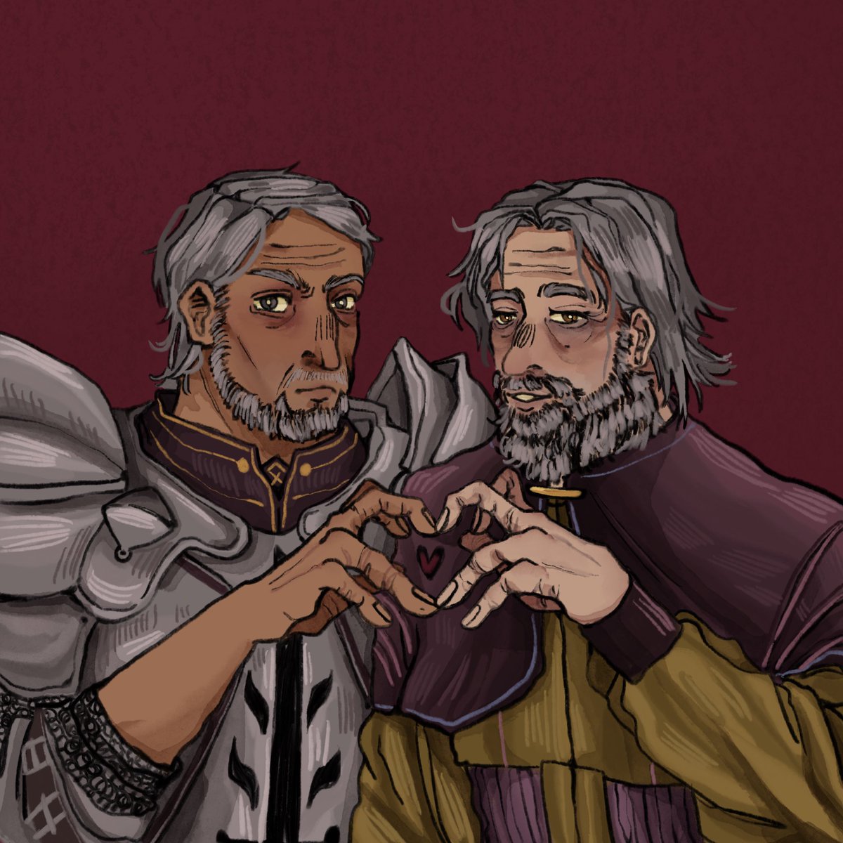soyavii's tweet image. happy pride month with the main gay couple of the dragon age series💥

#DragonAge