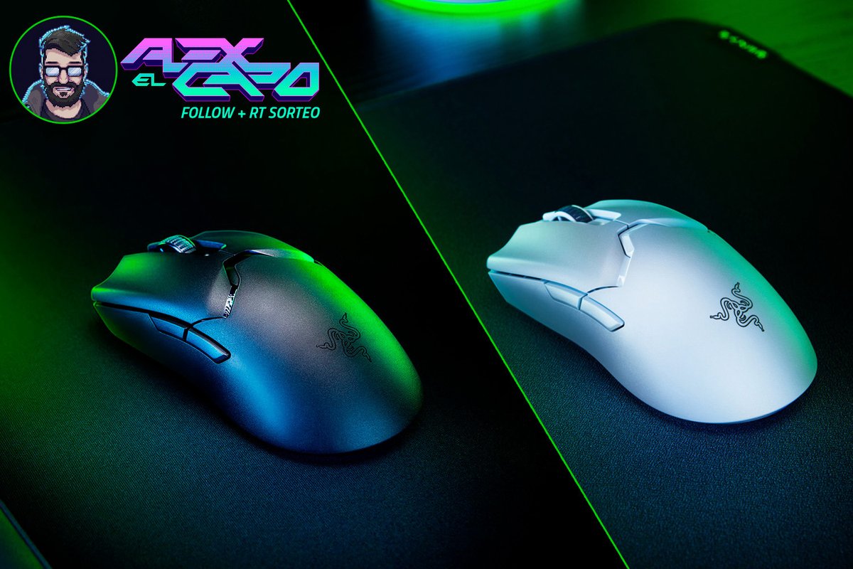 Alexelcapo (@evilafm) on Twitter photo Sorteito del patrocinador <a href="/RazerES/">R Λ Z Ξ R 🇪🇸</a> de este mes
- Ratón Viper V2 Pro
- Seguir a <a href="/RazerES/">R Λ Z Ξ R 🇪🇸</a>
- RT al tweet
- Tenéis hasta el domingo día 4
Podéis elegir color :) Sorteito del patrocinador <a href="/RazerES/">R Λ Z Ξ R 🇪🇸</a> de este mes
- Ratón Viper V2 Pro
- Seguir a <a href="/RazerES/">R Λ Z Ξ R 🇪🇸</a>
- RT al tweet
- Tenéis hasta el domingo día 4
Podéis elegir color :)
