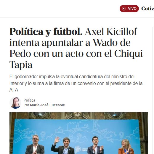 Wado de que? <a href="/LANACION/">LA NACION</a> <a href="/barrani_com/">Paolo Ricatti</a>