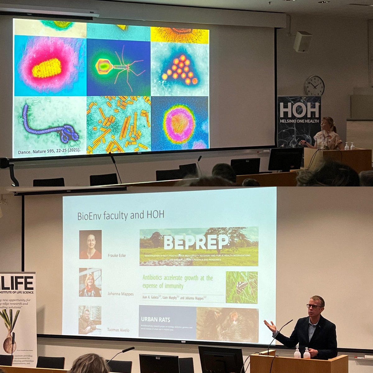 What a day! Welcoming guests frm <a href="/unitartu/">University of Tartu</a> &amp; <a href="/maaylikool/">Eesti Maaülikool</a> #Tartu 4 the <a href="/HiLIFE_helsinki/">HiLIFE_Helsinki</a> &amp; <a href="/HelsinkiOne/">Helsinki One Health</a> Researcher Forum! Great talks by <a href="/Olli_Vapalahti/">Olli_Vapalahti</a> <a href="/andganna/">Andrea ganna</a> <a href="/AnnuHeikinheimo/">Annamari Heikinheimo</a> @FishConGen Ilona &amp; others! <a href="/opeltoni/">Olli Peltoniemi</a> <a href="/JuhaHuiskonen/">Juha Huiskonen</a> <a href="/hepojoki/">Jussi Hepojoki</a> <a href="/SmuraTeemu/">Teemu Smura</a> <a href="/helsinkiuni/">University of Helsinki</a> <a href="/BIOTECH_UH/">Institute of Biotechnology (BI)</a>