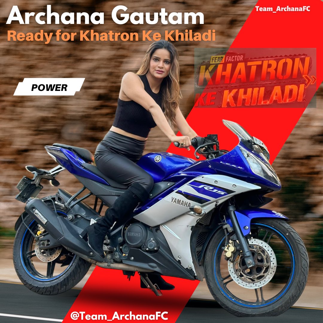 Ride continues in Khatron Ke Khiladi season 13 

#ArchanaGautam #ArchanaKeAngare #kkk13withArchana @team_ArchanaFC 
We love you @archanagautamm 🌹