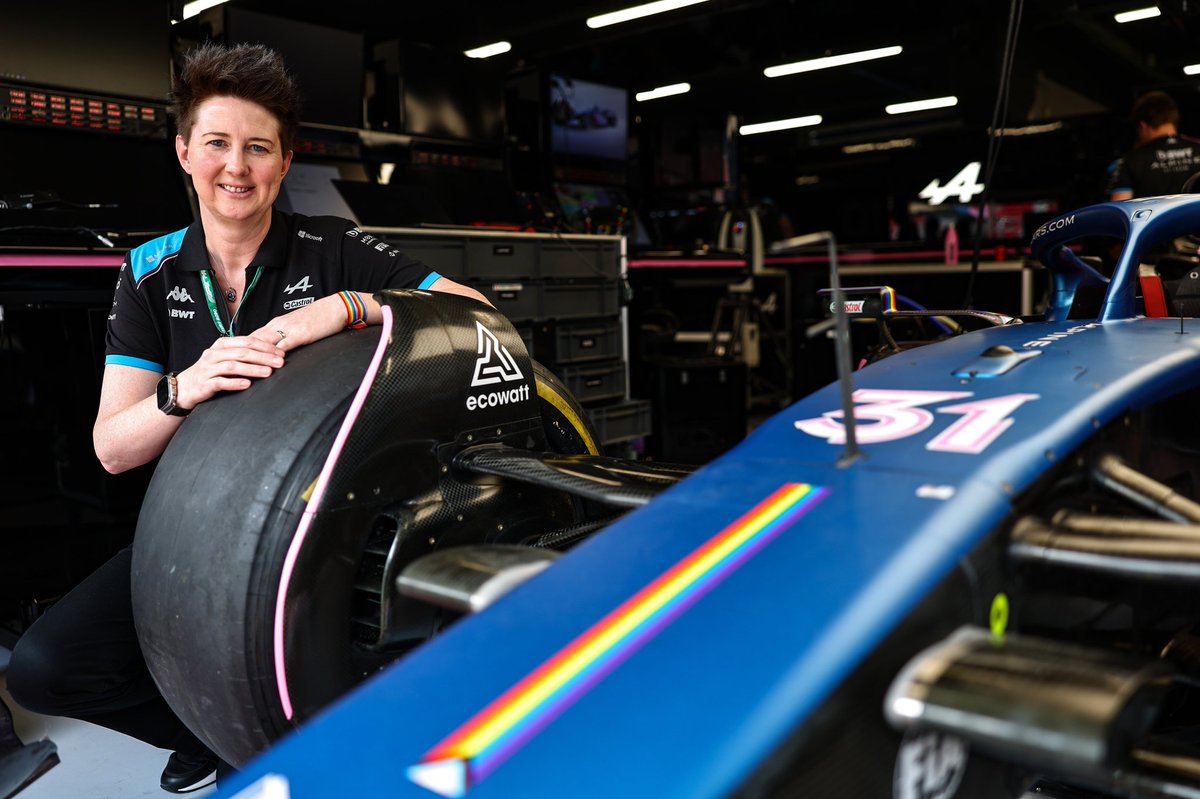 We are so pleased to be building on our work with <a href="/AlpineF1Team/">BWT Alpine Formula One Team</a>. 🏳️‍🌈🏳️‍⚧️

It is fantastic that the team’s support for the #LGBTQ+ community will be highly visible on their cars in Spain, Canada, and Austria.

#PrideMonth #RacingPride