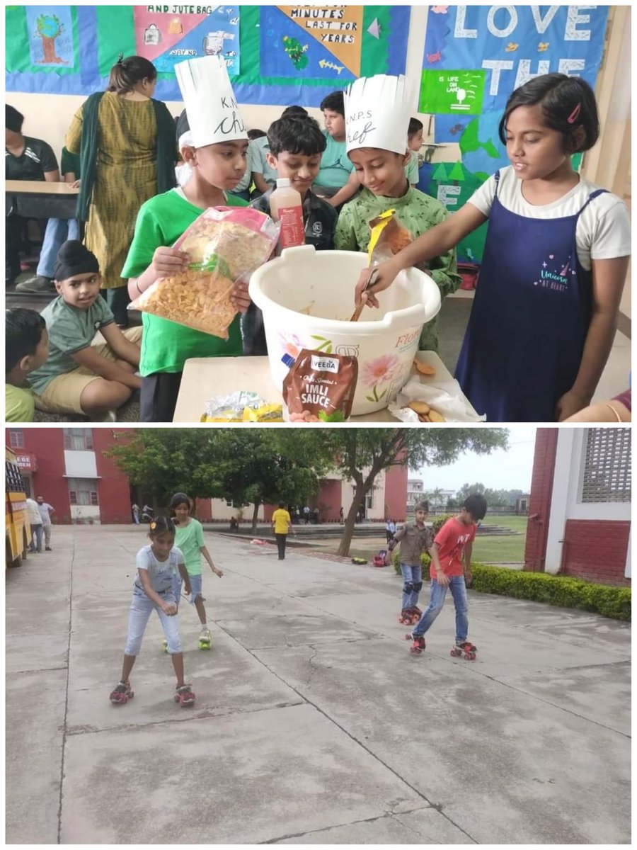 Cooking, skating, dancing, singing, playing, Taekwondo etc and many more.. Fully enjoyed by the students. <a href="/pkdhillon08/">ParamjeetKaurDhillon</a> <a href="/KnpsIndia/">KNPS Phagwara India</a> <a href="/charuchhabra2/">Dr. Charu Chhabra</a> <a href="/shardapullabha2/">sharda pullabhatla</a> <a href="/Sujata12653490/">Sujata Sharma</a> <a href="/shikhavaid6/">shikha vaid</a> <a href="/JyotiBh28005578/">Jyoti Bhardwaj</a> <a href="/KajalSh97224712/">Kajal Sharma</a> <a href="/krishna_tanuja/">Tanuja Krishna</a> @